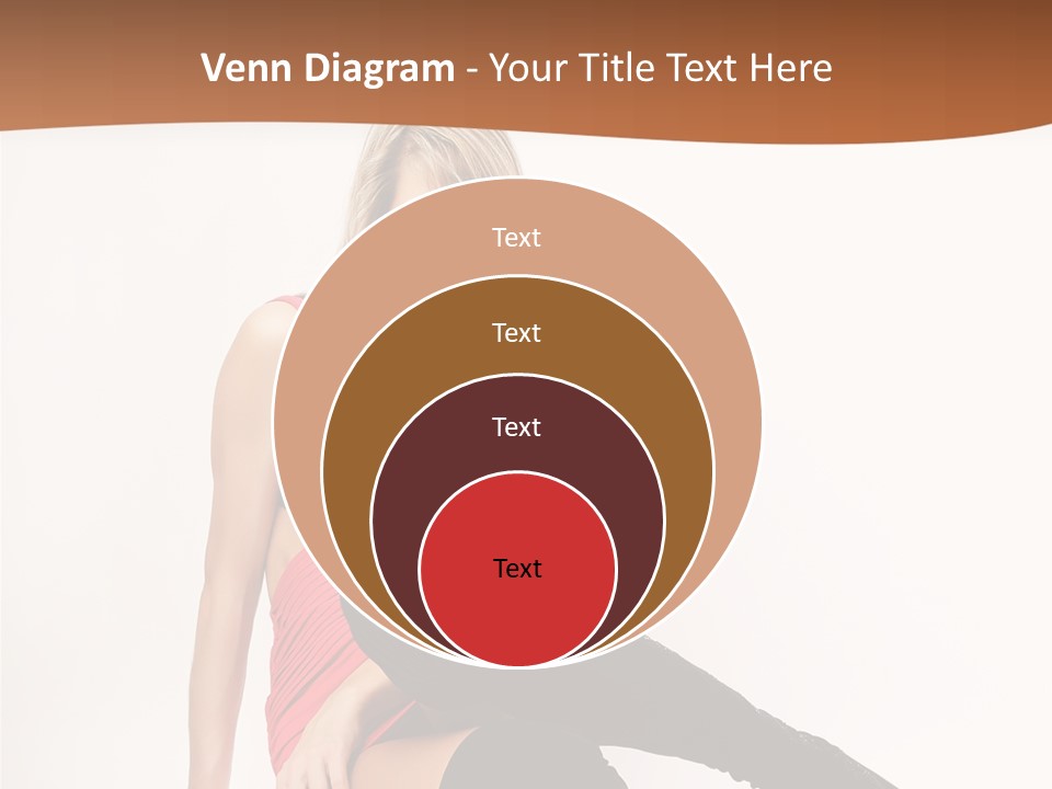 Lady One Hand PowerPoint Template