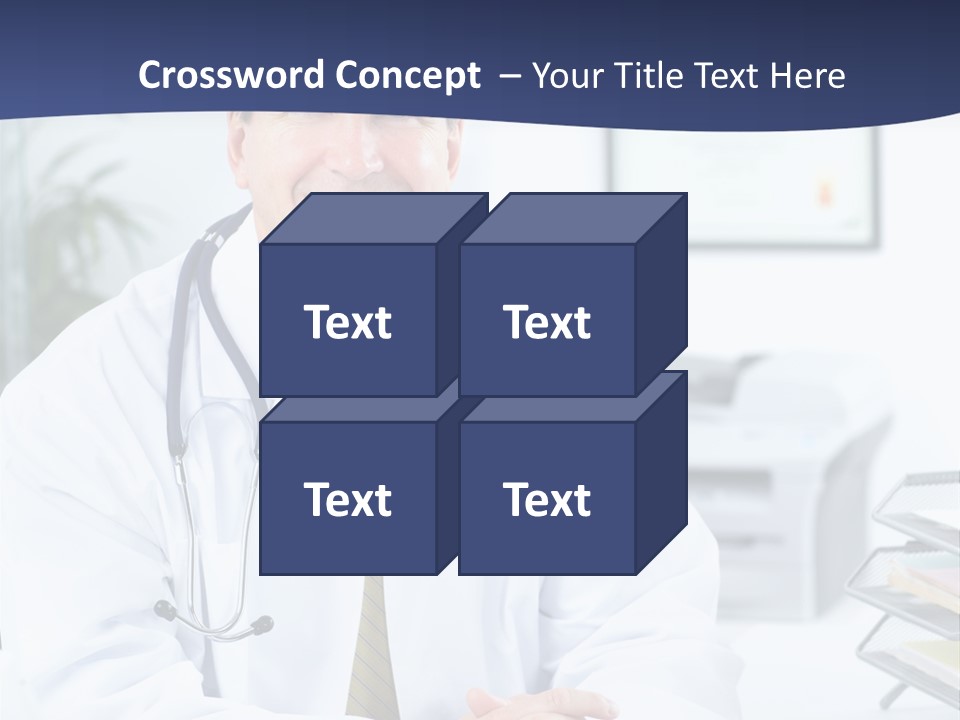 Nurse Worker Uniform PowerPoint Template