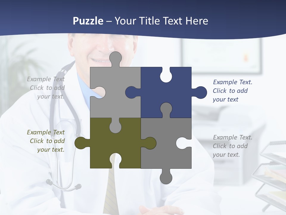 Nurse Worker Uniform PowerPoint Template