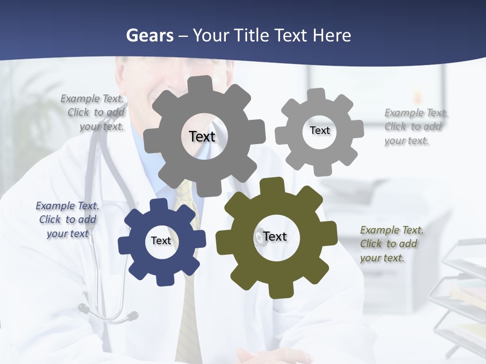 Nurse Worker Uniform PowerPoint Template