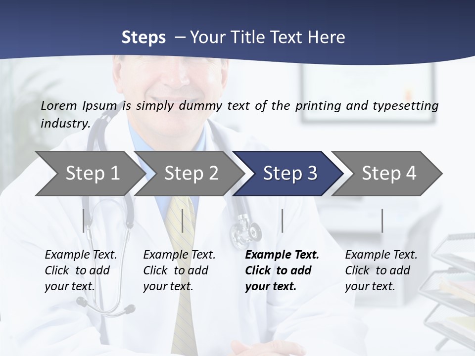 Nurse Worker Uniform PowerPoint Template