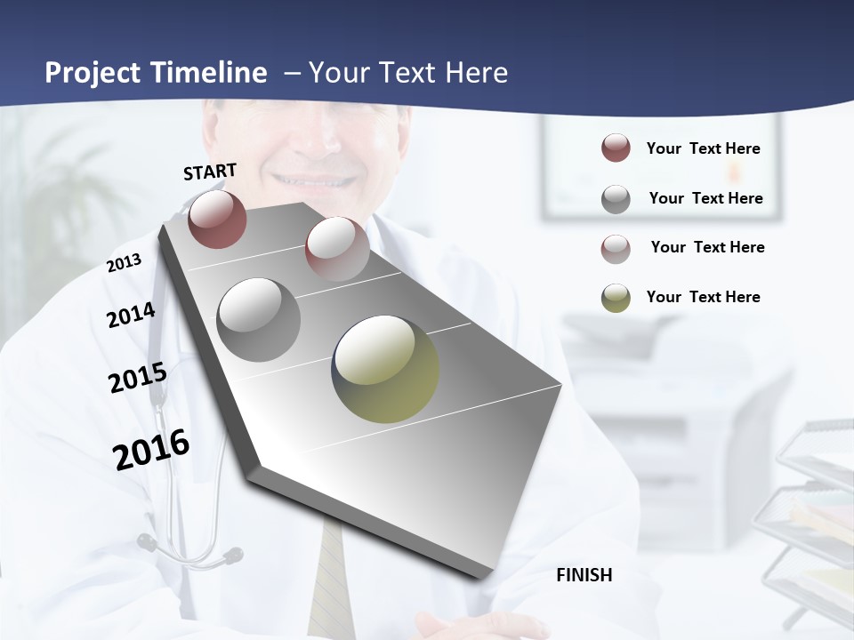 Nurse Worker Uniform PowerPoint Template