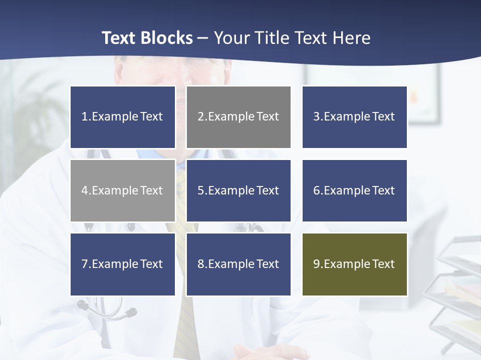 Nurse Worker Uniform PowerPoint Template