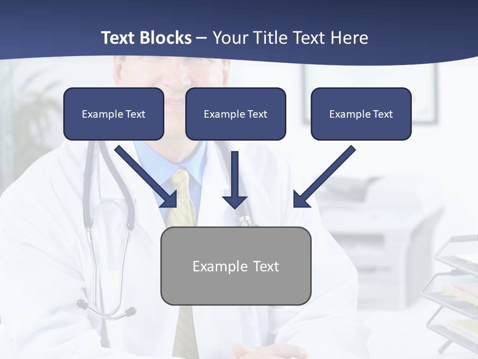 Nurse Worker Uniform PowerPoint Template