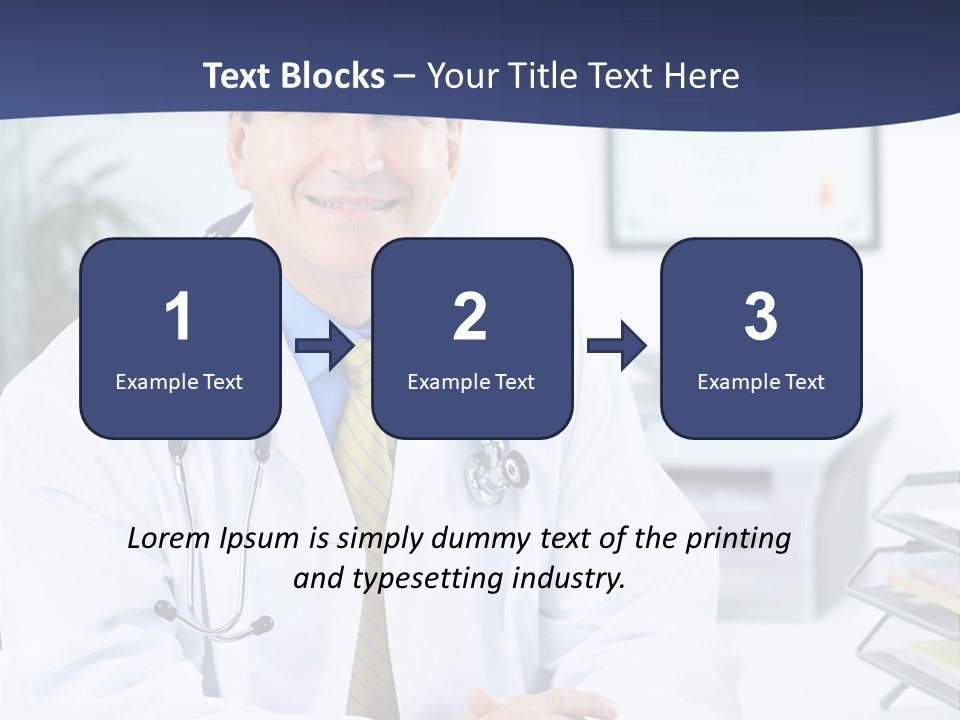 Nurse Worker Uniform PowerPoint Template