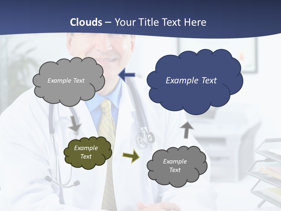 Nurse Worker Uniform PowerPoint Template