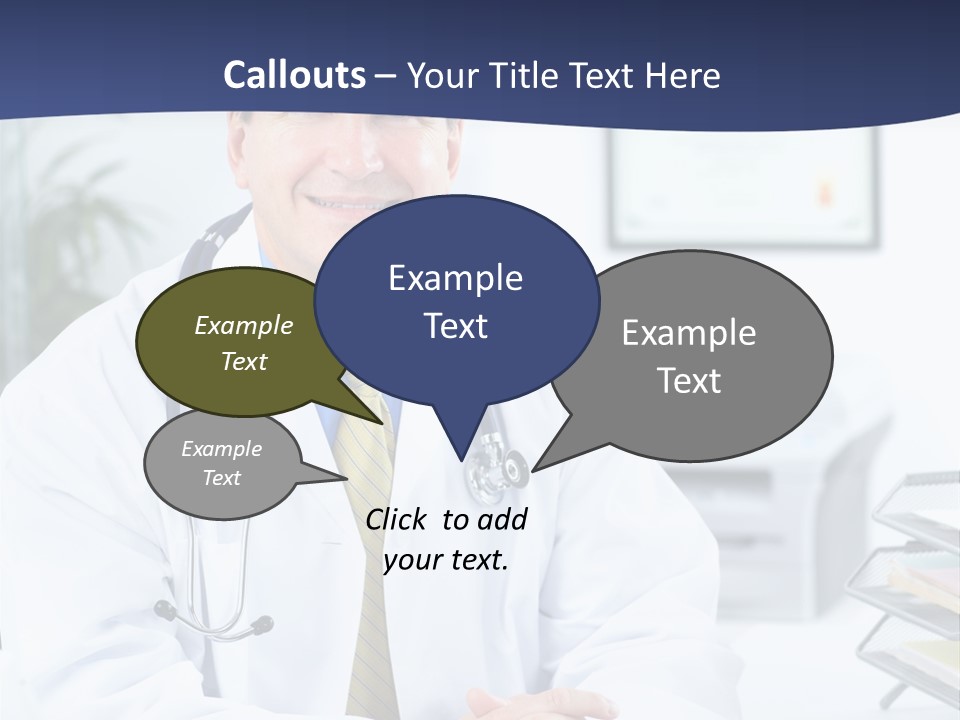 Nurse Worker Uniform PowerPoint Template