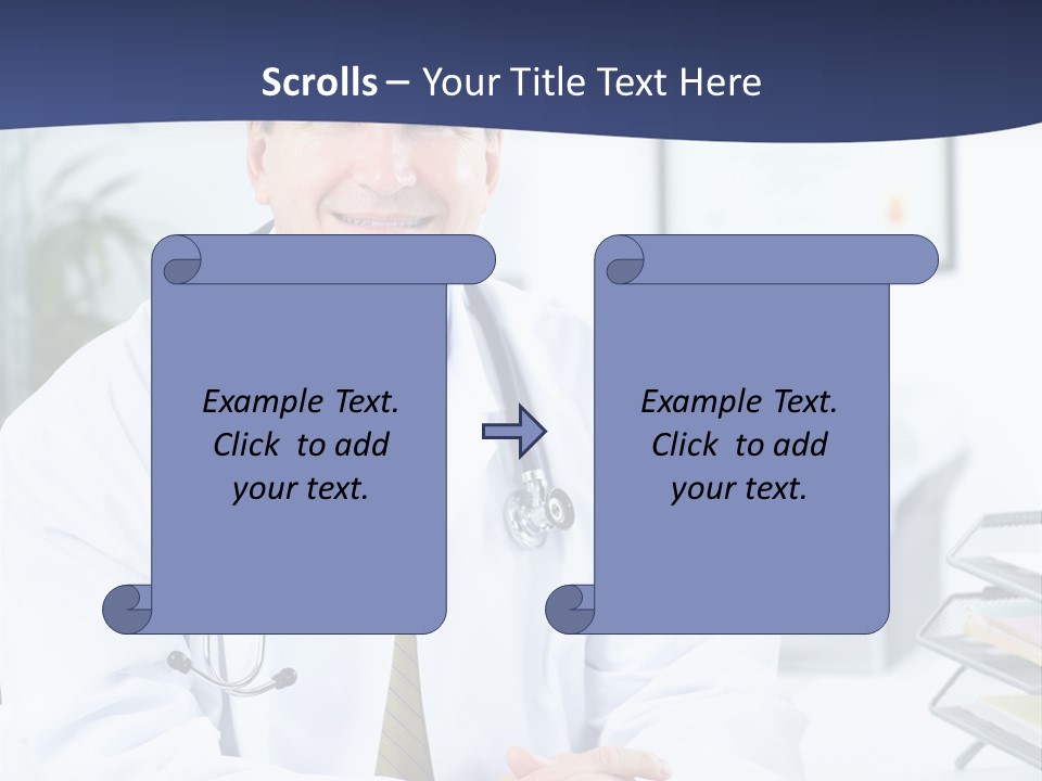 Nurse Worker Uniform PowerPoint Template