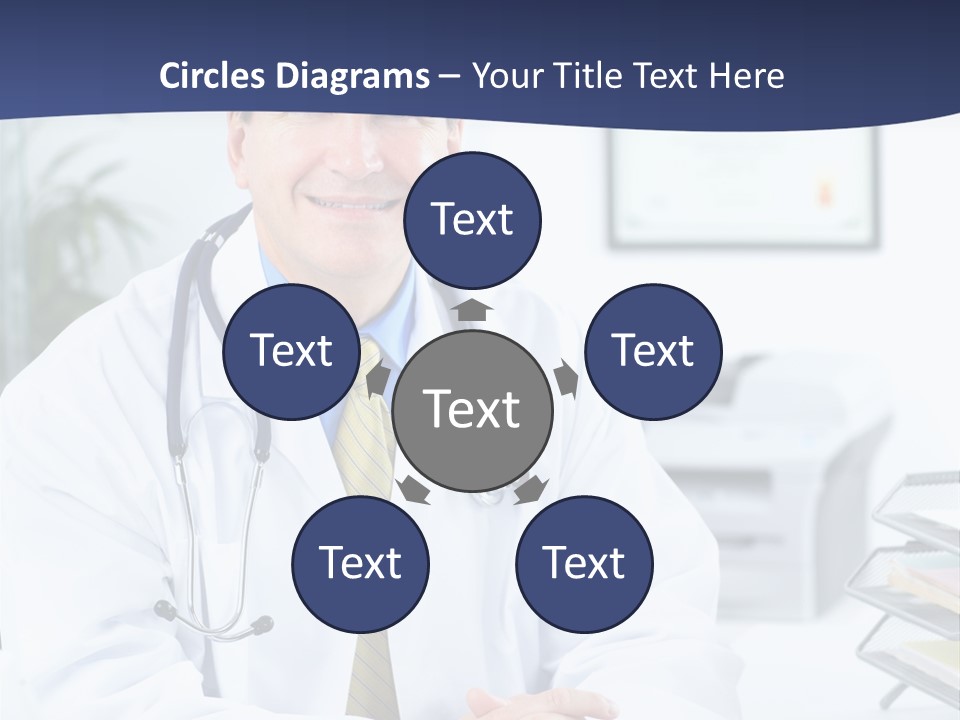 Nurse Worker Uniform PowerPoint Template