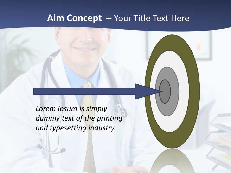 Nurse Worker Uniform PowerPoint Template