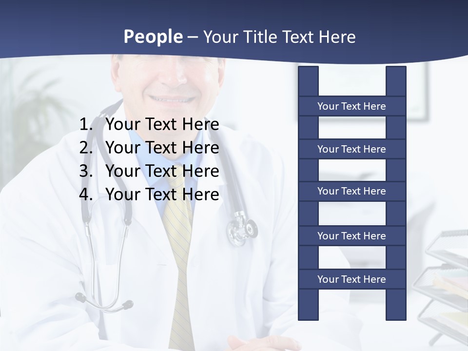 Nurse Worker Uniform PowerPoint Template