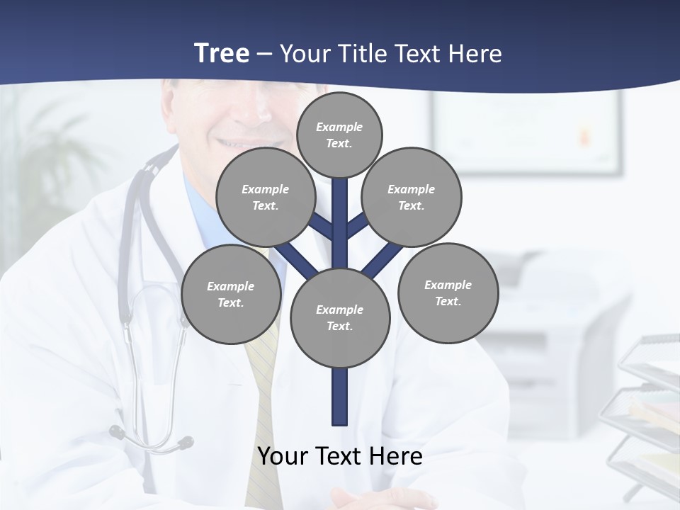 Nurse Worker Uniform PowerPoint Template