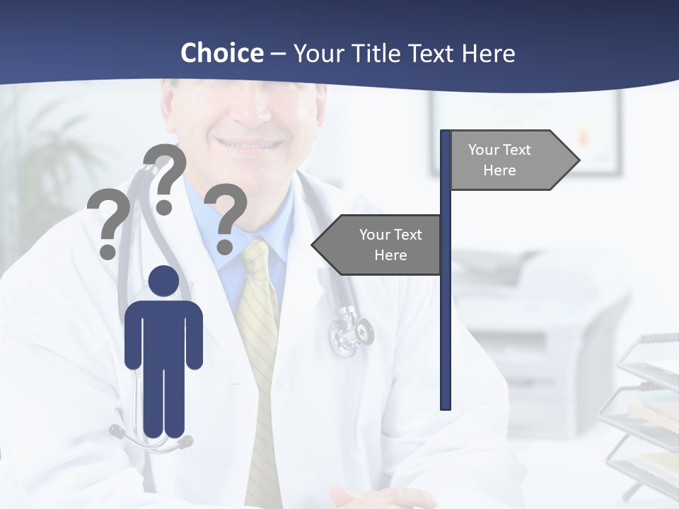 Nurse Worker Uniform PowerPoint Template