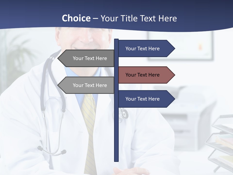 Nurse Worker Uniform PowerPoint Template