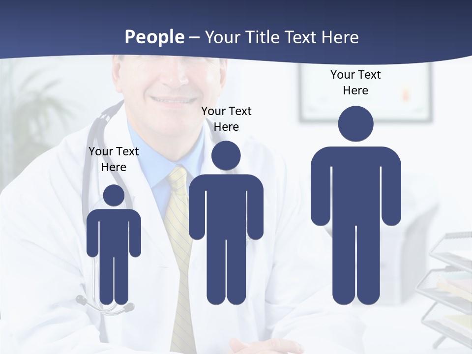 Nurse Worker Uniform PowerPoint Template