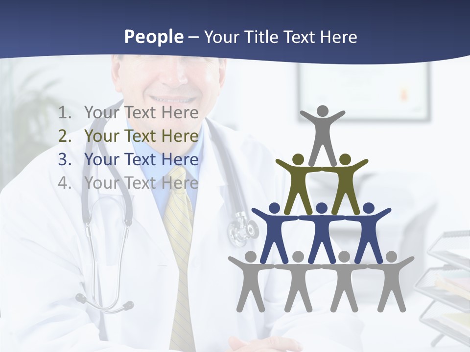 Nurse Worker Uniform PowerPoint Template