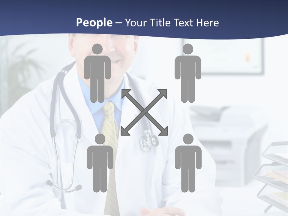 Nurse Worker Uniform PowerPoint Template