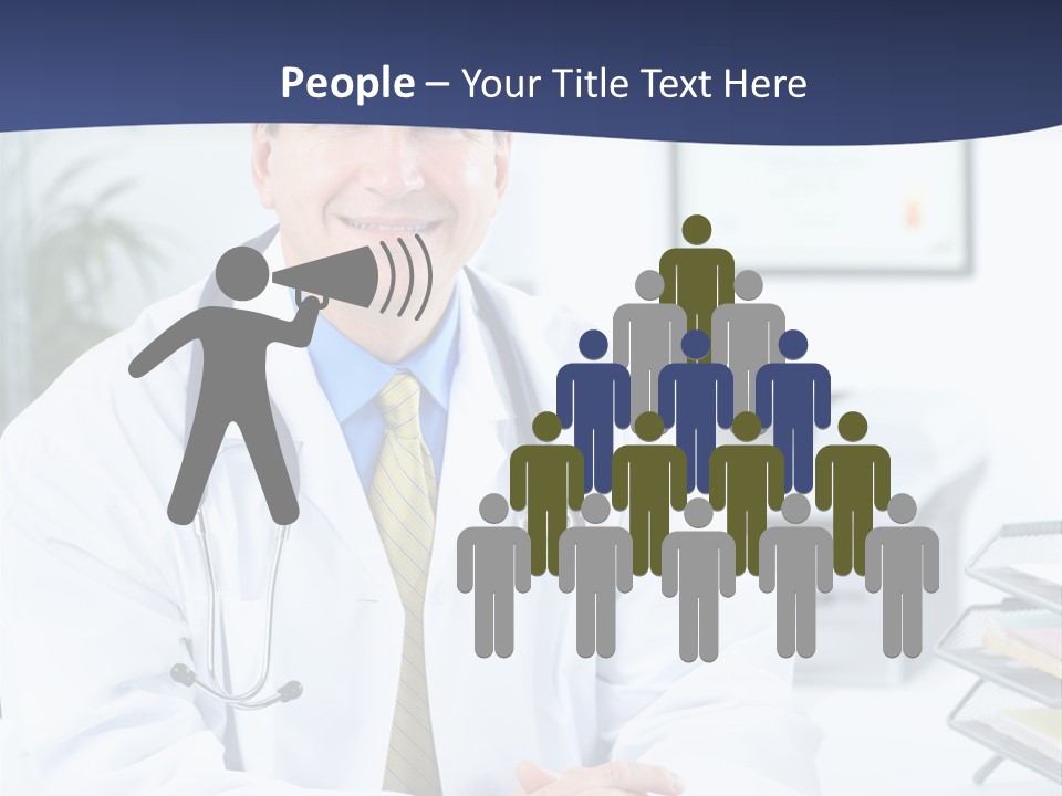 Nurse Worker Uniform PowerPoint Template