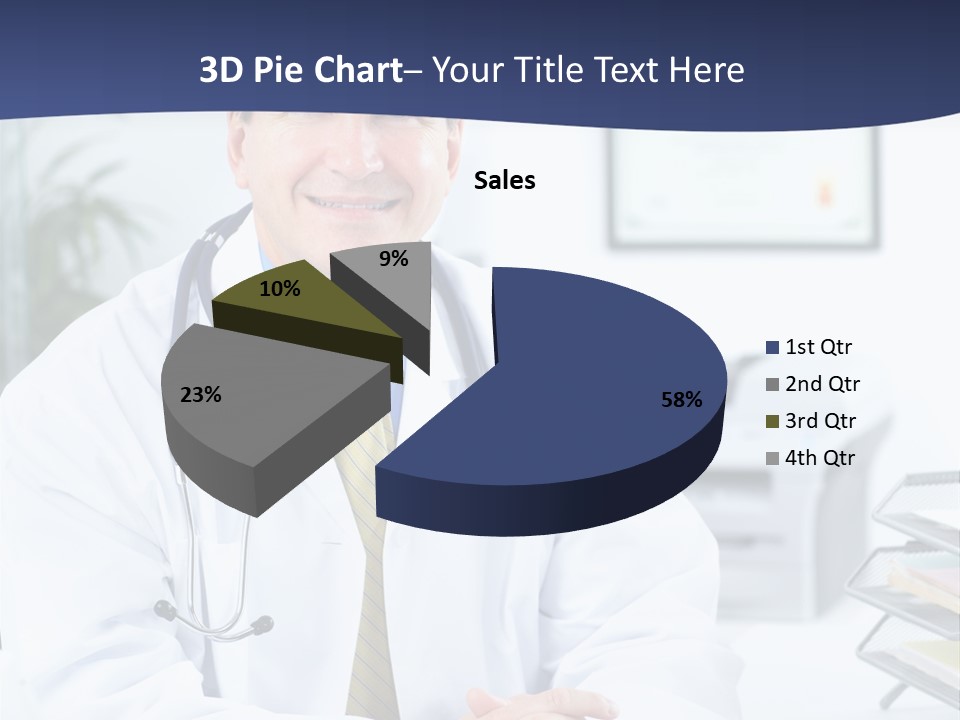 Nurse Worker Uniform PowerPoint Template