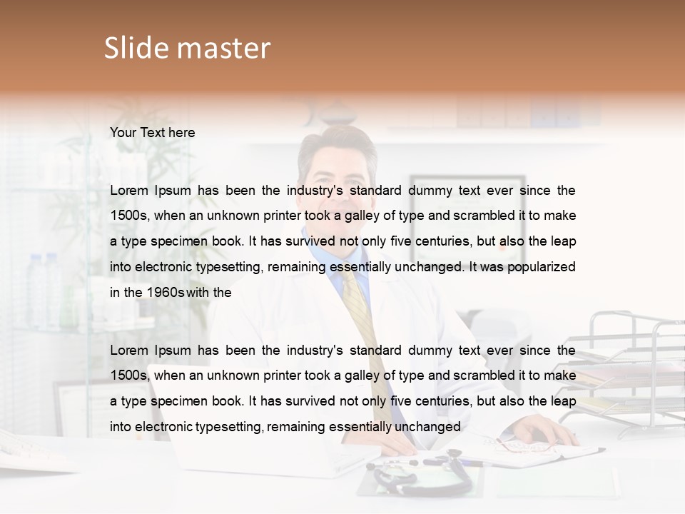 Specialist Single Medicine PowerPoint Template