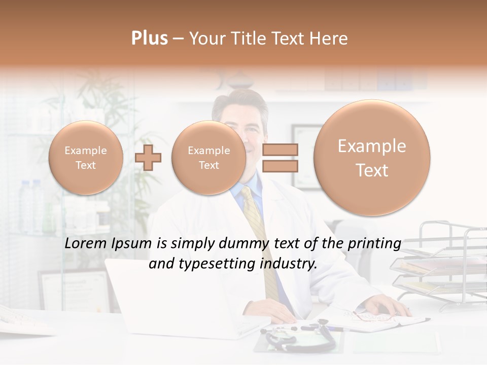 Specialist Single Medicine PowerPoint Template