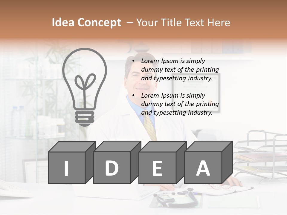 Specialist Single Medicine PowerPoint Template