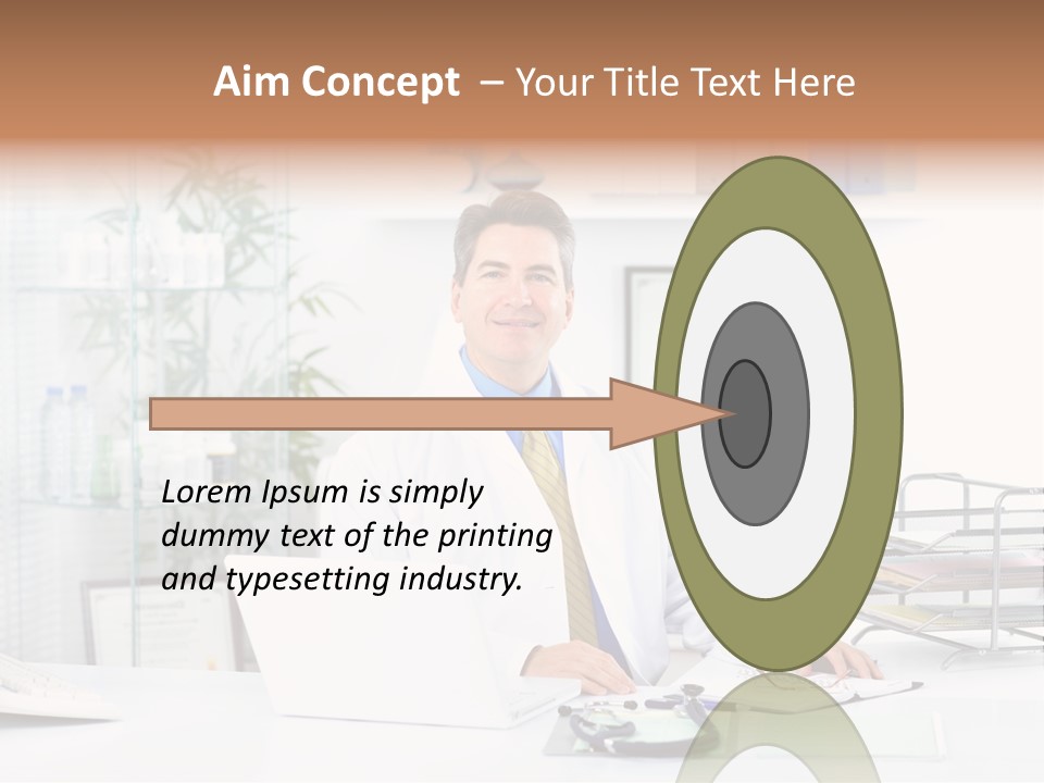 Specialist Single Medicine PowerPoint Template