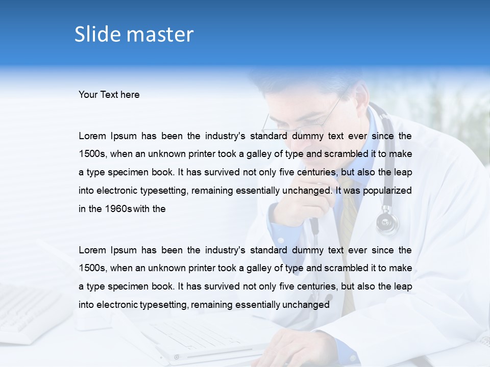 Profession Occupation Business PowerPoint Template