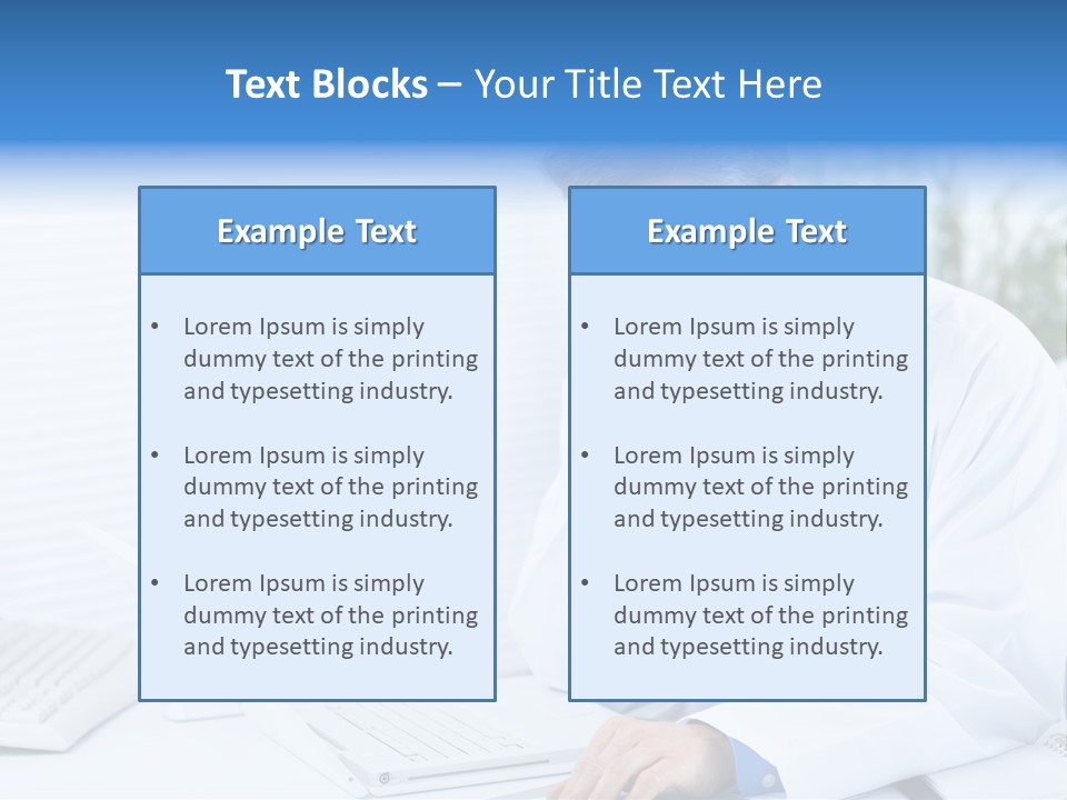 Profession Occupation Business PowerPoint Template