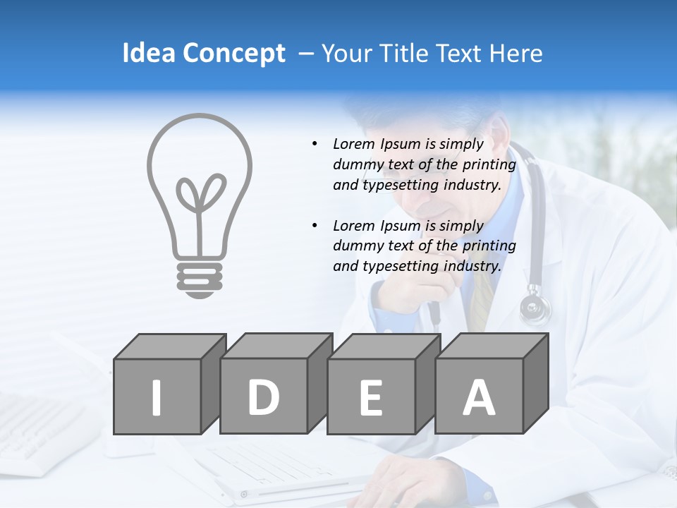 Profession Occupation Business PowerPoint Template