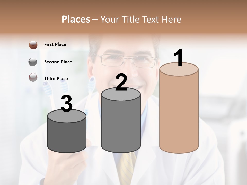 Health Brush Occupation PowerPoint Template