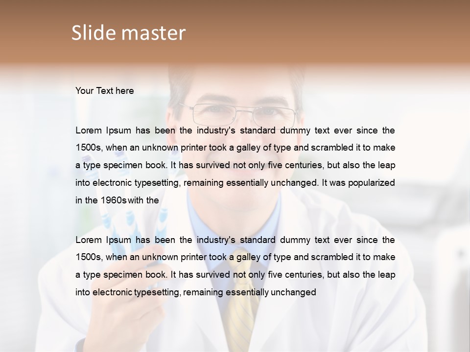 Health Brush Occupation PowerPoint Template