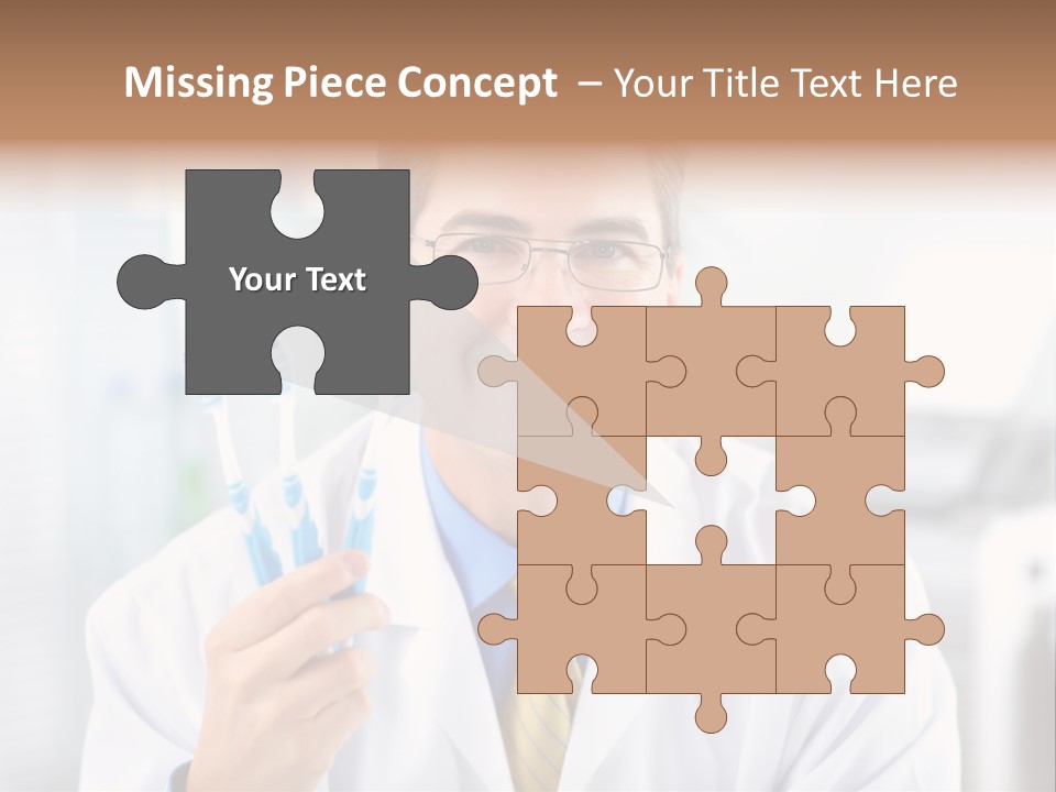 Health Brush Occupation PowerPoint Template