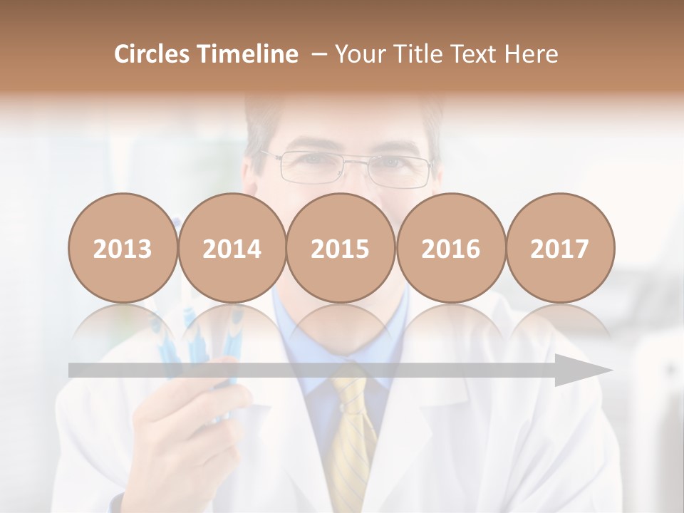 Health Brush Occupation PowerPoint Template