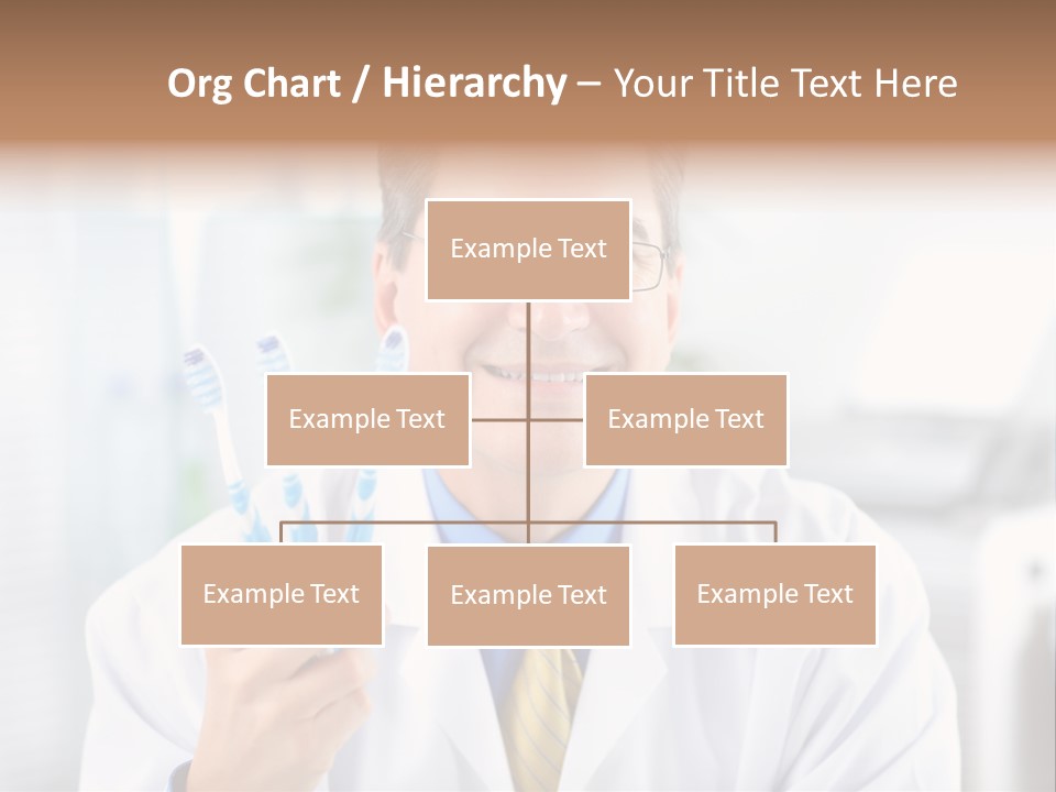 Health Brush Occupation PowerPoint Template