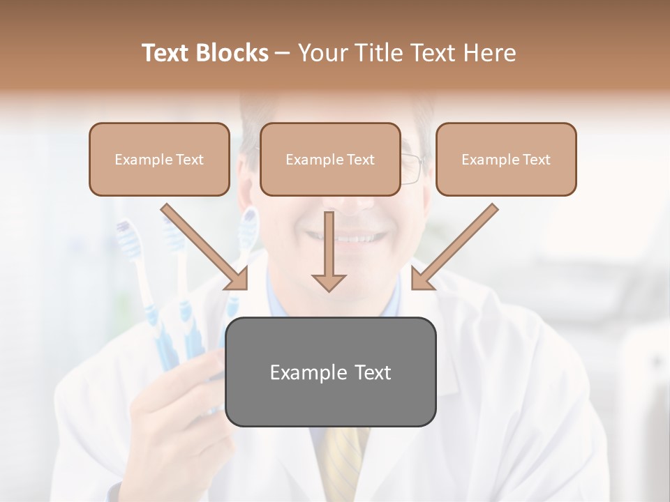 Health Brush Occupation PowerPoint Template