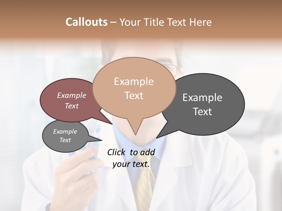 Health Brush Occupation PowerPoint Template