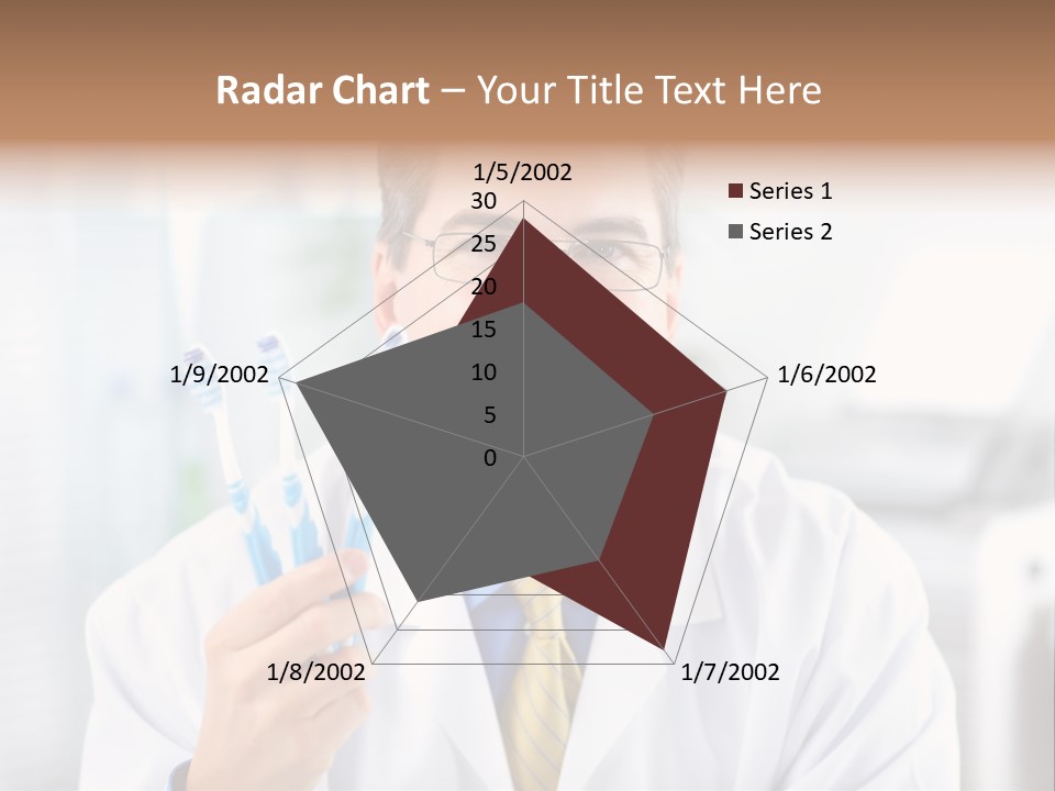 Health Brush Occupation PowerPoint Template
