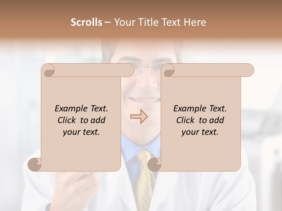 Health Brush Occupation PowerPoint Template