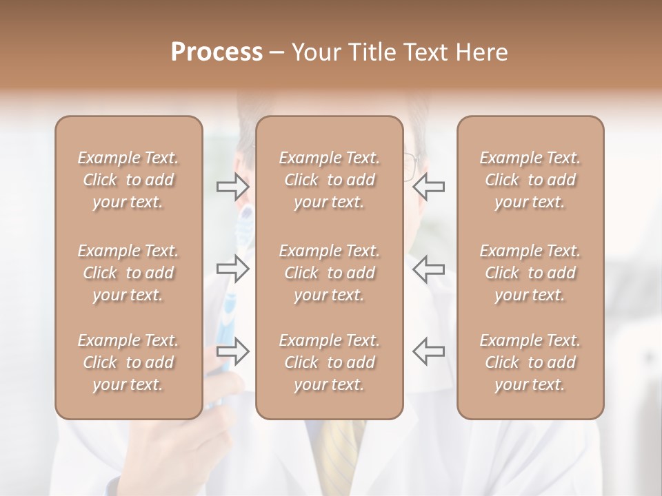 Health Brush Occupation PowerPoint Template