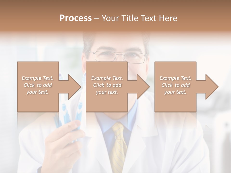Health Brush Occupation PowerPoint Template