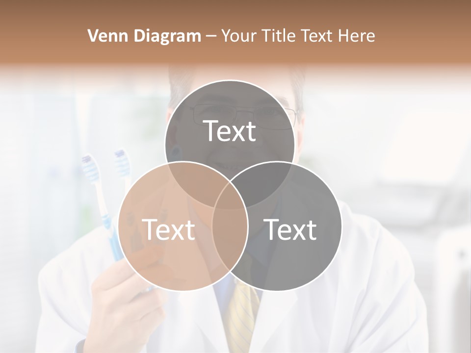 Health Brush Occupation PowerPoint Template