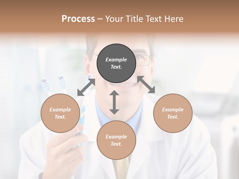 Health Brush Occupation PowerPoint Template