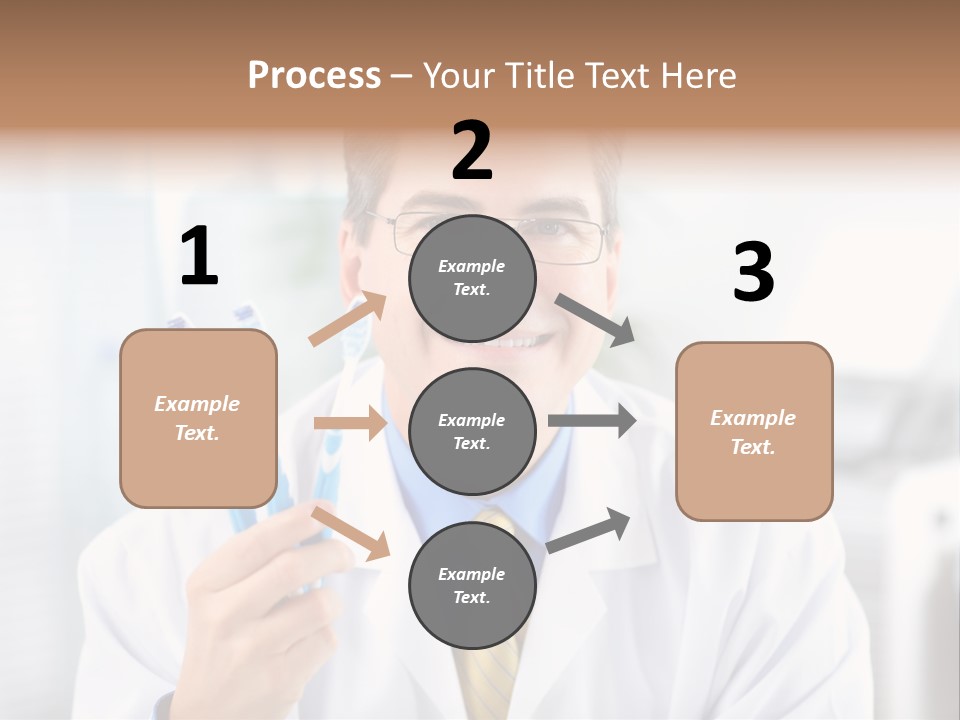 Health Brush Occupation PowerPoint Template