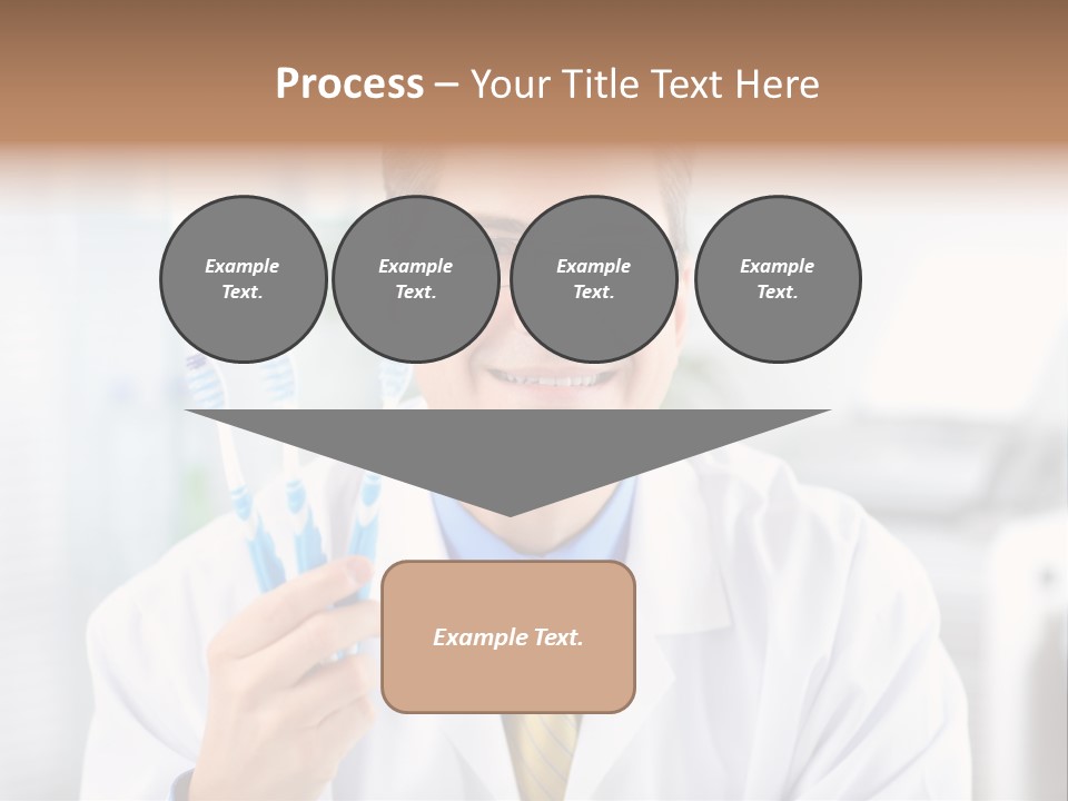 Health Brush Occupation PowerPoint Template
