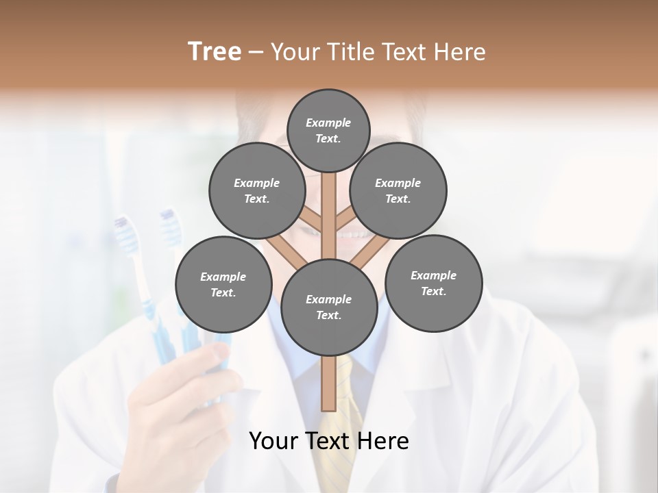 Health Brush Occupation PowerPoint Template