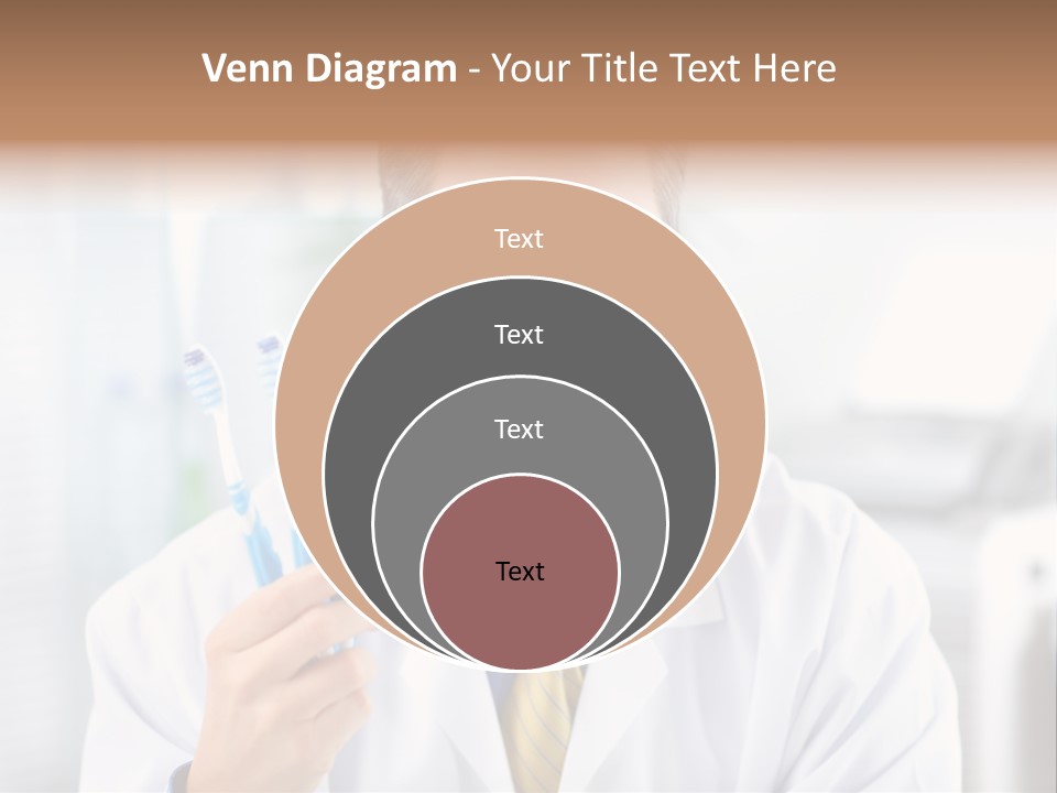 Health Brush Occupation PowerPoint Template