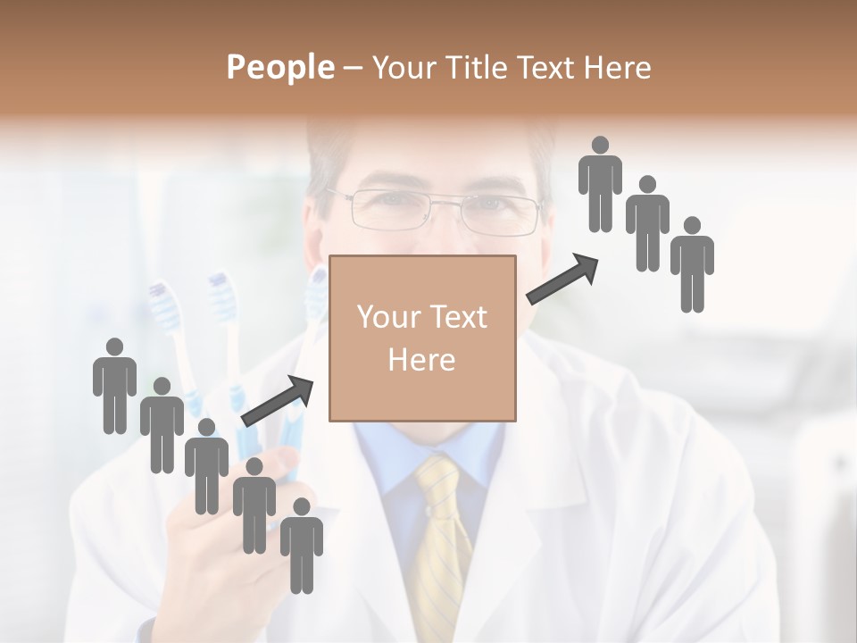 Health Brush Occupation PowerPoint Template