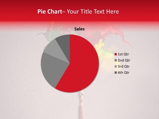 Stain Paint Artistic PowerPoint Template