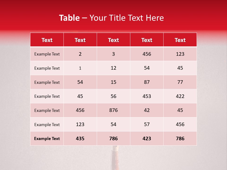 Stain Paint Artistic PowerPoint Template